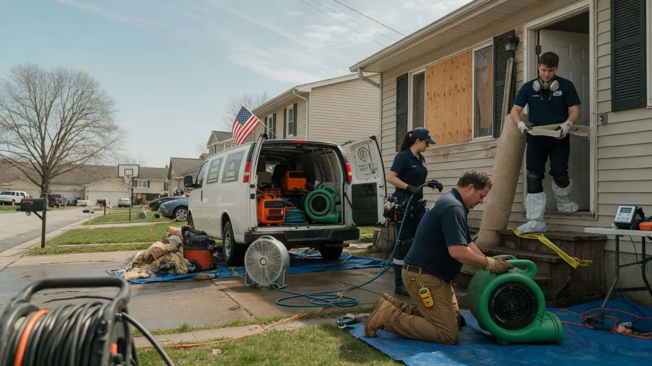 Water Damage Restoration in Longdale, OK near me
